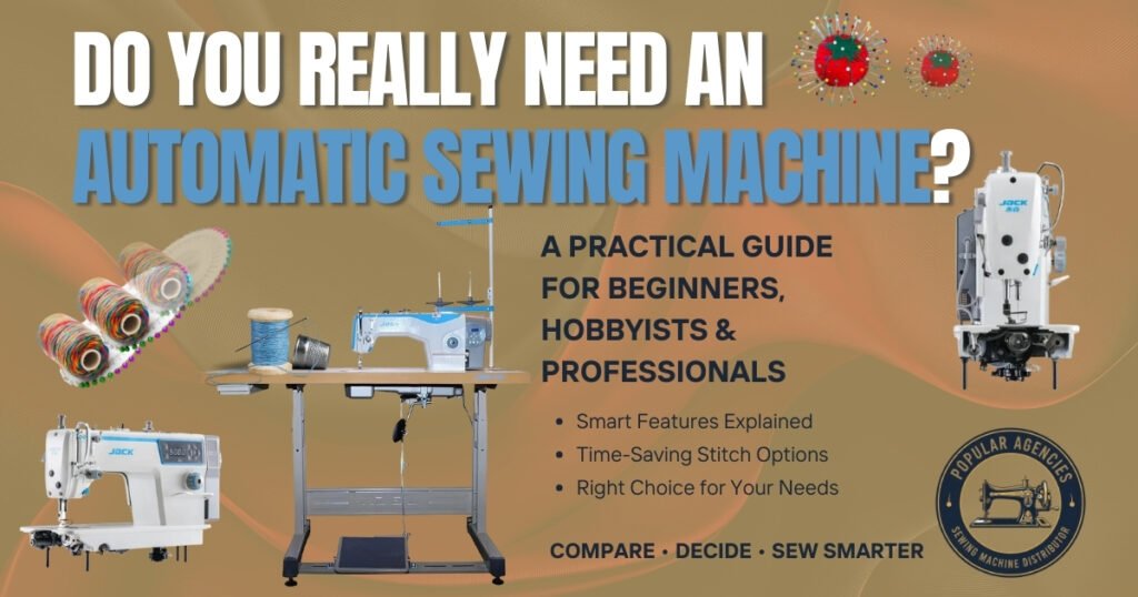 Do You Really Need an Automatic Sewing Machine A Practical Guide - Popular Agencies