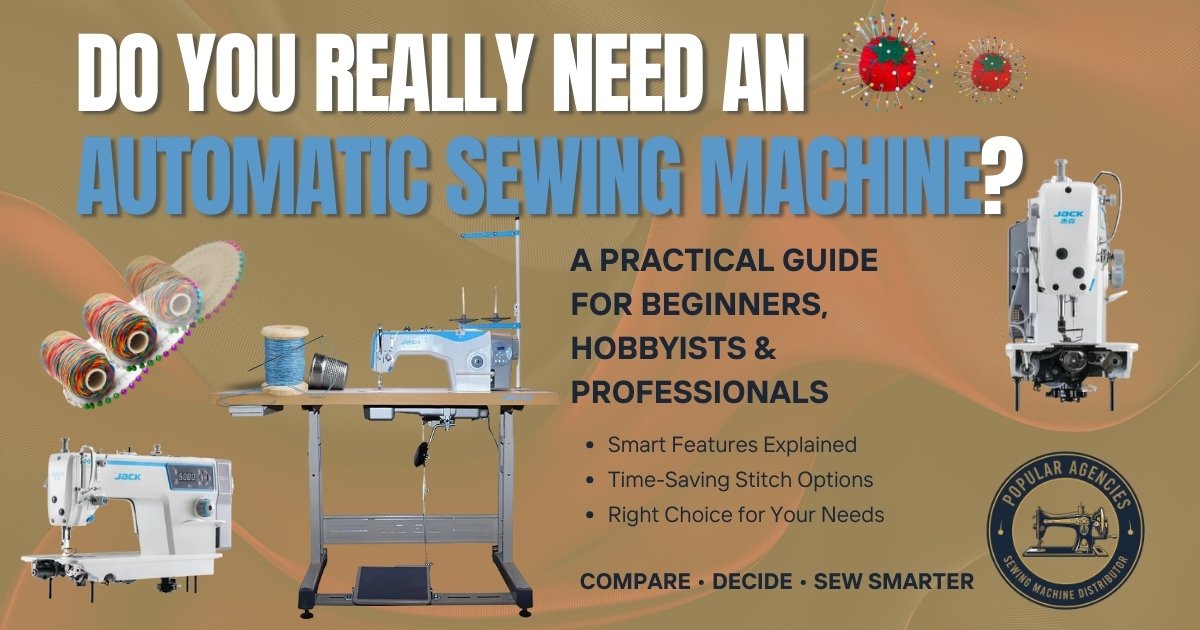 Do You Really Need an Automatic Sewing Machine A Practical Guide - Popular Agencies