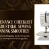 industrial sewing machine maintenance service