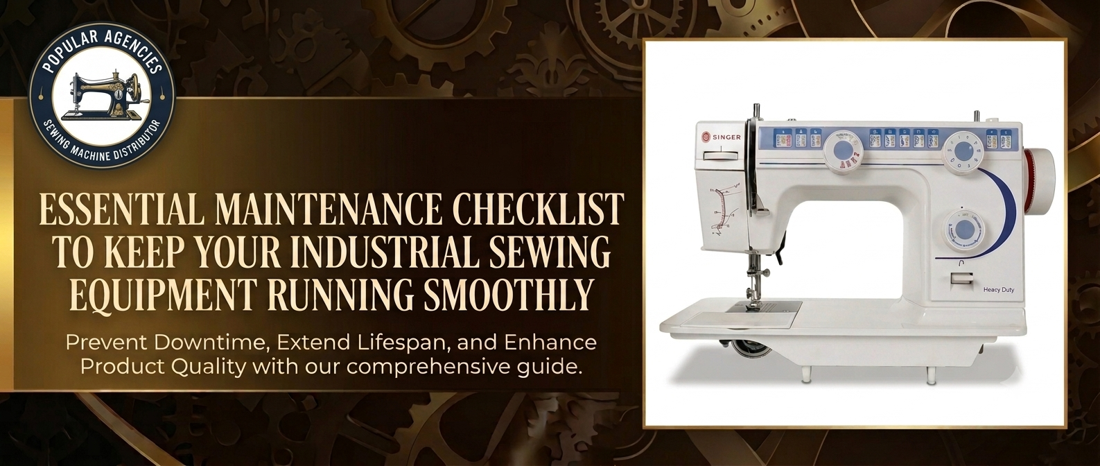 industrial sewing machine maintenance service