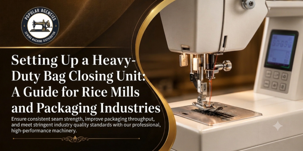 heavy duty bag closing machine vellore