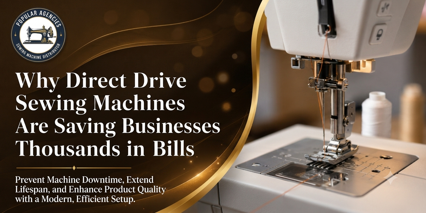energy saving direct drive sewing machine