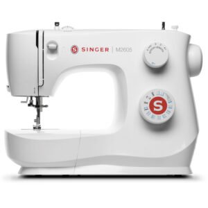 Singer M 2605 zig zag sewing machine with adjustable presser foot pressure