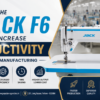 Jack F6 Direct Drive Industrial Sewing Machine increasing productivity in garment manufacturing with high-speed stitching, precision, and energy-efficient performance