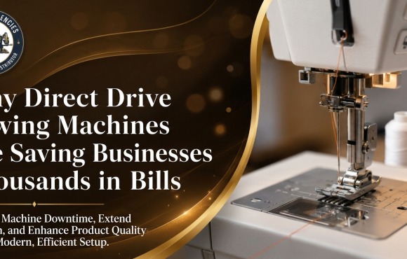 energy saving direct drive sewing machine