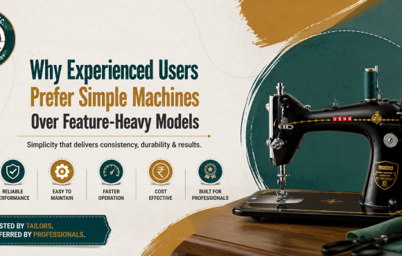Why experienced users prefer simple sewing machines over feature-heavy models with a classic mechanical sewing machine by Popular Agencies